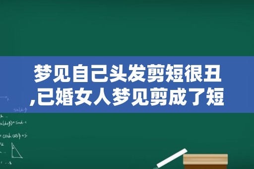 梦见自己头发剪短很丑,已婚女人梦见剪成了短发