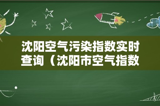 沈阳空气污染指数实时查询（沈阳市空气指数实时监测）