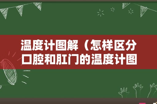 温度计图解（怎样区分口腔和肛门的温度计图解）