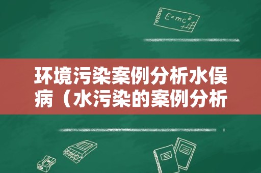 环境污染案例分析水俣病（水污染的案例分析）