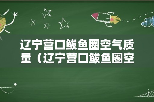 辽宁营口鲅鱼圈空气质量（辽宁营口鲅鱼圈空气质量怎么样）