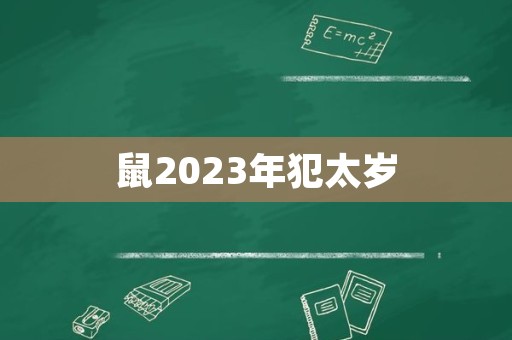 鼠2023年犯太岁