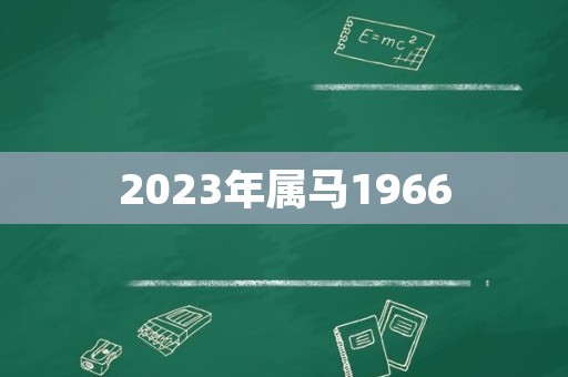 2023年属马1966